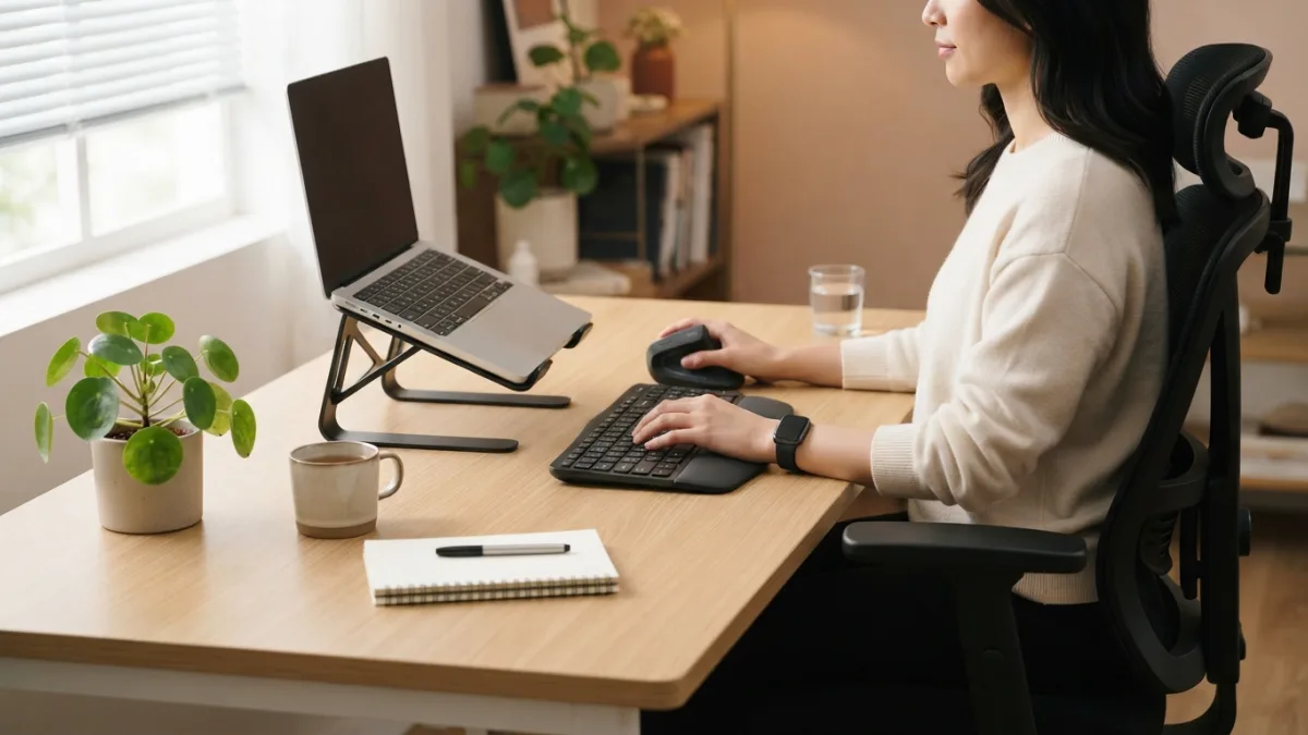 Remote work routine