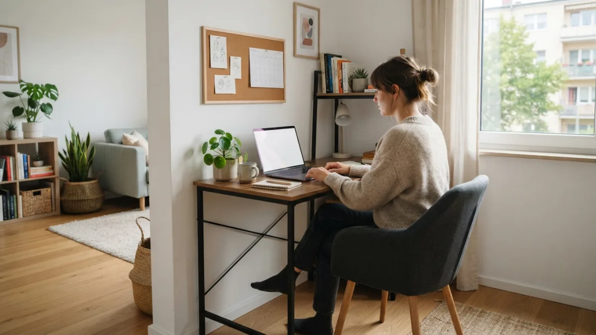 How to Set Up a Home Office in a Small Apartment
