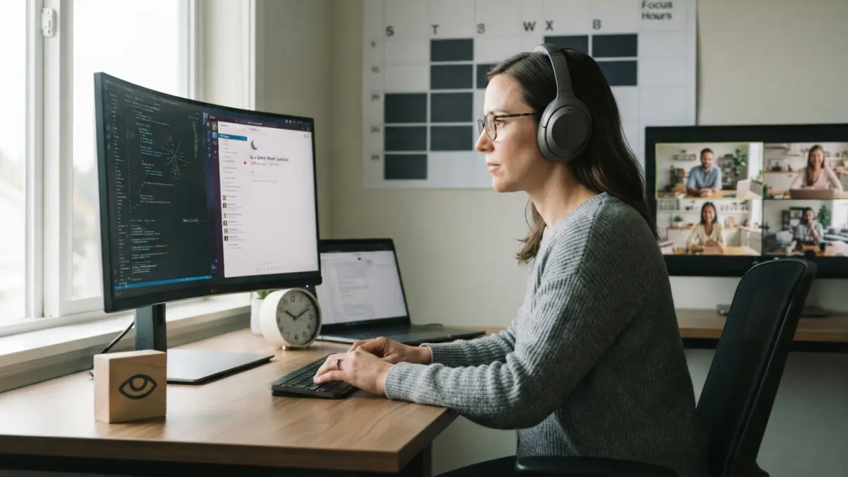 Setting “Deep Work Hours” With Your Remote Team So People Respect Focus Time