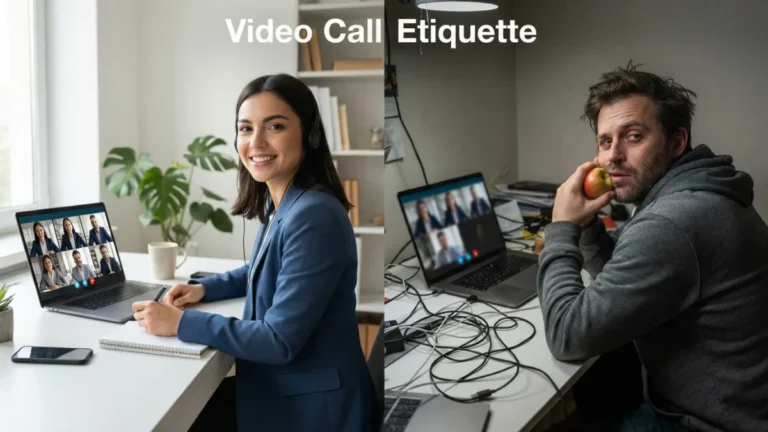 Video Call Etiquette Dos and Don'ts for Remote Meetings