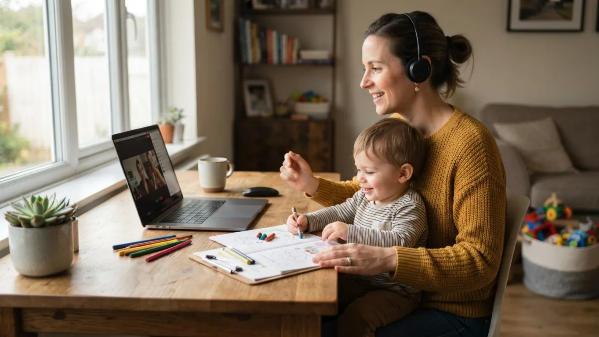 Balancing Remote Work With Parenting Without Burning Out