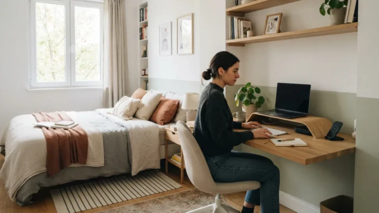 Bedroom Office Layout Ideas for Remote Workers With Limited Space