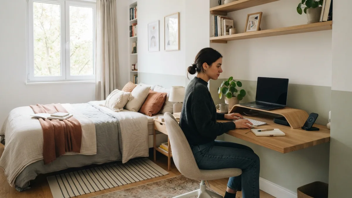 Bedroom Office Layout Ideas for Remote Workers With Limited Space