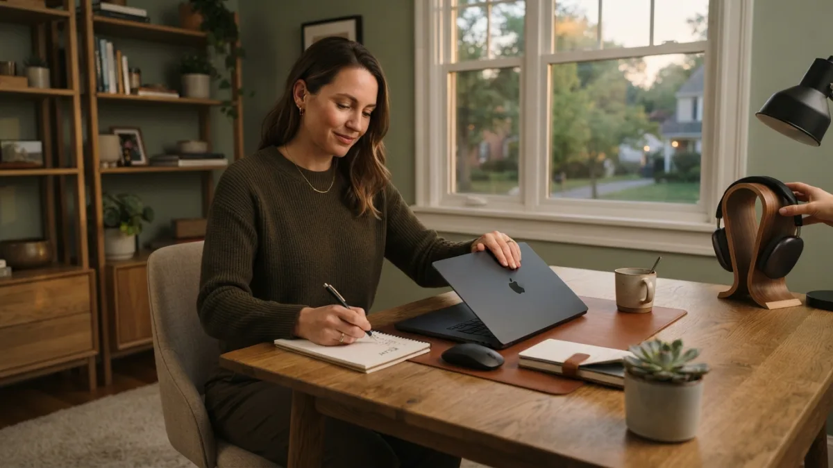 End of Workday Shutdown Ritual to Mentally Leave Your Home Office