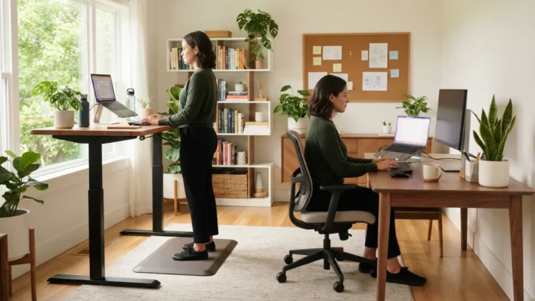 Standing Desk vs Regular Desk What’s Better for Long Remote Workdays?